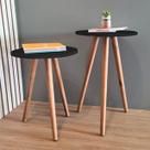Conjunto de Mesinhas Canto E Apoio Pe Palito Decorativa