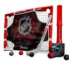 Conjunto de Metas de Hóquei no Gelo Franklin Sports NHL Kids com Passador de Bola