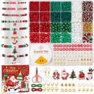Conjunto de Miçangas de Natal Taybonds para Pulseiras e Confecção de Joias