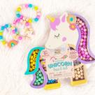Conjunto de miçangas Story Magic Unicorn com mais de 100 contas e estojo de madeira
