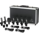 Conjunto de microfones de tambor Behringer BC1200 Professional de 7 peças
