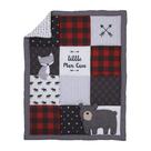 Conjunto de mini berço para berçário NoJo Little Love Little Man Cave