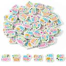 Conjunto de mini borrachas Christian Inspirational BZaber 60 unidades