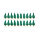 Conjunto De Mini Chapéu E Cachecol De Natal Vermelho E Verde Para Decoração DIY De Garrafas De