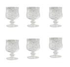 Conjunto de mini taça de vidro 40 ml - 4,5cmx7cm Conjunto de mini taça de vidro 40 ml - 4,5cmx7cm