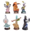 Conjunto de minibonecos, pacote com 6 modelos colecionáveis de PVC Pokémon