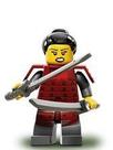 Conjunto de minifiguras LEGO Samurai 12 Series 13 71008 Sealed