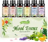Conjunto de mistura de óleos essenciais Aeshory 6x10ml Aromaterapia