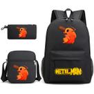 Conjunto de mochilas, 3 peças de motosserras de desenho animado Mans Pochitas Kids School Conjunto de mochilas, 3 peças de motosserras de desenho animado Mans Pochitas Kids School