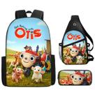 Conjunto de mochilas Abby Hatcher Anime, 3 peças para mochila escolar infantil Conjunto de mochilas Abby Hatcher Anime, 3 peças para mochila escolar infantil