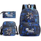 Conjunto de mochilas Academys Cartoon Kids School com guarda-chuvas