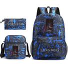 Conjunto de mochilas Anime School, 3 peças com bolsa de ombro e bolsa de lápis