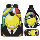 Conjunto de mochilas Assassinations Classroom Korosenseis para crianças
