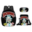 Conjunto de mochilas Backwoods School de 3 peças para estudantes