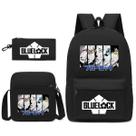 Conjunto de mochilas Bluelocks Anime School, 3 peças com bolsa de ombro Conjunto de mochilas Bluelocks Anime School, 3 peças com bolsa de ombro