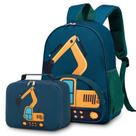 Conjunto de mochilas BTOOP Excavator 38x28x14cm com lancheira