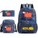 Conjunto de mochilas Chainsaws Mans Pochitas Cartoon Kids School Conjunto de mochilas Chainsaws Mans Pochitas Cartoon Kids School