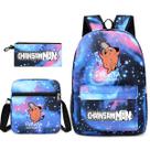 Conjunto de mochilas Chainsaws Mans Pochitas Cartoon Kids School Conjunto de mochilas Chainsaws Mans Pochitas Cartoon Kids School