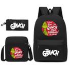 Conjunto de mochilas Christmas Grinchess Anime School 3 unidades Conjunto de mochilas Christmas Grinchess Anime School 3 unidades