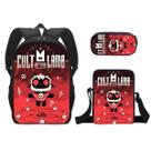 Conjunto de mochilas Cultslambs Anime School, 3 peças com bolsa de ombro