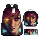 Conjunto de mochilas Dungeons and Dragons Cartoon Kids School, 3 unidades