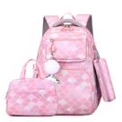 Conjunto de mochilas EKUIZAI Mermaid Fish Scale Print para meninas