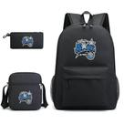 Conjunto de mochilas escolares Basketball Star Orlos Magic, 3 peças para crianças