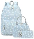 Conjunto de mochilas escolares Bluboon 3 em 1 30x16x43cm leve