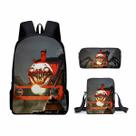 Conjunto de mochilas escolares Choos-Choos Charles Cartoon Kids, 3 unidades