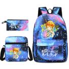 Conjunto de mochilas escolares Dates A Lives 3 peças para estudantes Conjunto de mochilas escolares Dates A Lives 3 peças para estudantes