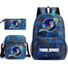 Conjunto de mochilas escolares Final Space, 3 peças para crianças