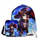 Conjunto de mochilas escolares Genshins Impacts Monasa c Cartoon Kids