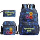 Conjunto de mochilas escolares Geometry Dashes, 3 unidades para estudantes