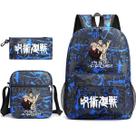 Conjunto de mochilas escolares Jujutsus Kaisens Itadoris Yujis Kids Conjunto de mochilas escolares Jujutsus Kaisens Itadoris Yujis Kids