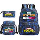 Conjunto de mochilas escolares My Heros Academias, 3 unidades para crianças