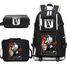 Conjunto de mochilas escolares My Heros Academias, 3 unidades para crianças
