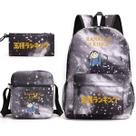 Conjunto de mochilas escolares Rankings of Kings, 3 unidades para estudantes Conjunto de mochilas escolares Rankings of Kings, 3 unidades para estudantes
