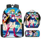 Conjunto de mochilas escolares Sailors Moons Tsukinos Usagis Kids