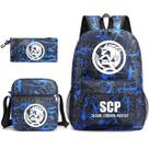 Conjunto de mochilas escolares Singings Monsters, 3 unidades para crianças Conjunto de mochilas escolares Singings Monsters, 3 unidades para crianças