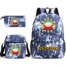 Conjunto de mochilas escolares South Parks Erics Cartmans Nylon Kids