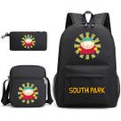 Conjunto de mochilas escolares South Parks Erics Cartmans Nylon Kids