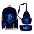 Conjunto de mochilas escolares Stumbles Guys Cartoon Anime Kids, 3 unidades