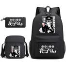 Conjunto de mochilas escolares Toiletbounds Hanakokuns, 3 unidades para crianças