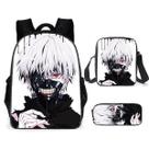 Conjunto de mochilas escolares Tokyos Ghouls, 3 unidades para estudantes