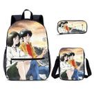 Conjunto de mochilas escolares Touch Tatchi, 3 peças com bolsa de ombro para crianças