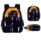 Conjunto de mochilas Games of Thrones Jons Snows Anime School 3 unidades Conjunto de mochilas Games of Thrones Jons Snows Anime School 3 unidades