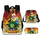 Conjunto de mochilas Gormities School, 3 peças para crianças com bolsa de lápis Conjunto de mochilas Gormities School, 3 peças para crianças com bolsa de lápis