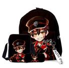 Conjunto de mochilas Hanakos Kuns Yugis Amanes Hanakoskun para crianças