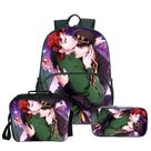 Conjunto de mochilas JoJos Bizarre Adventure Anime com impressão 3D