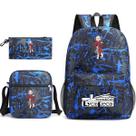 Conjunto de mochilas Lycoris Recoils Cartoon Kids School 3 unidades